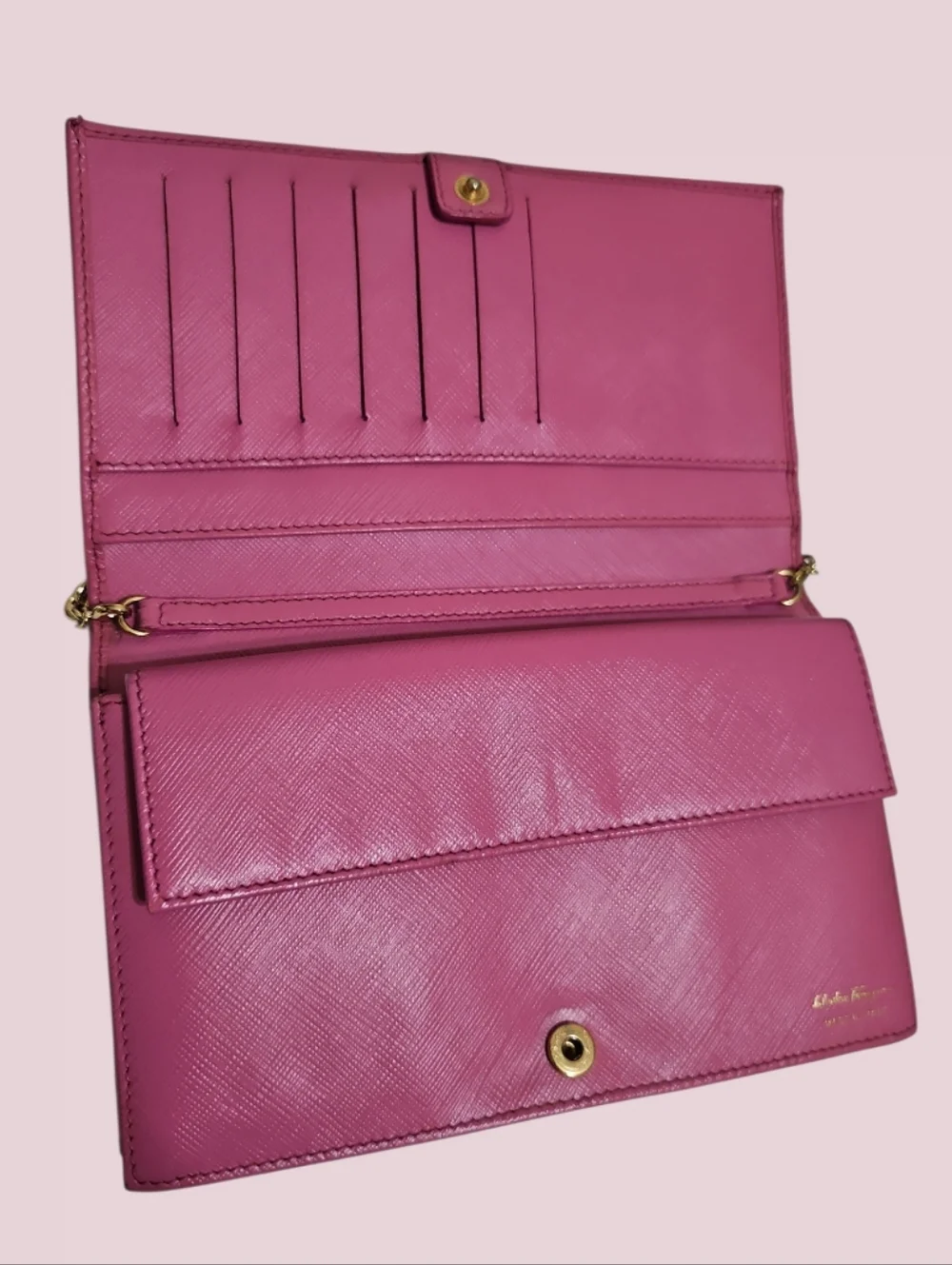 Salvatore Ferragamo Miss Vara Wallet On Chain - Picture 8 of 14